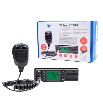 Radio Cb głośnik z przodu Pni9500 12/24V TIR Bus 1DIN półkieszeń