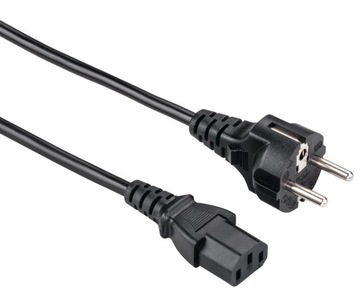 KABEL SIECIOWY 2,5M ZASILAJĄCY KOMPUTER LCD HAMA