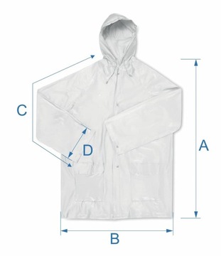 ДОЖДЕВИК с капюшоном на кнопках