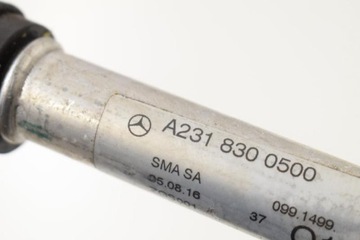 MERCEDES R231 SL400 2017 RHD PŘÍVODY CHLADIČ TRUBKA