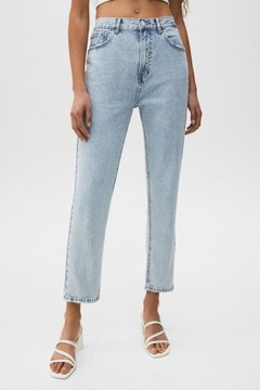 PULL & BEAR JASNONIEBIESKIE MOM JEANS (28)