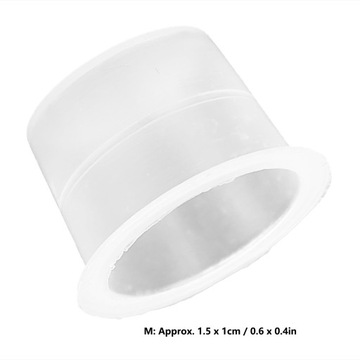100 szt. Jednorazowe pojemniki na tusz do tatuażu