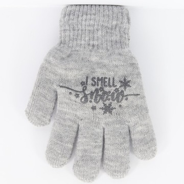 6-8 lat OCIEPLONE 16 cm Rękawiczki Akrylowe 105 c