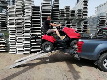 Алюминиевые рампы-ловушки 3,5м 5250кг Доставка 0 злотых