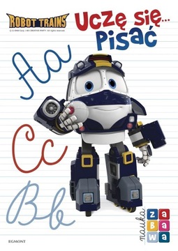 Robot Trains Uczę się pisać Nauka i zabawa - KD