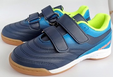 Кроссовки комнатные, размер 34, темно-синие, Adidas, P1-180