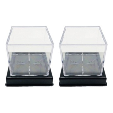 2x Souvenir Storage Box Holder, Baseball Display
