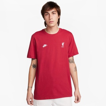 M Koszulka Nike Liverpool FC Club Essentiale Tee FJ1706-608 czerwony M