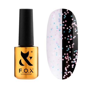 FOX Top Bloom top hybrydowy efektem „konfetti” 7 ml