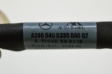 KLIKA MÍNUS MERCEDES-BENZ CLA COUPE (C117) A2465400335 2.0L GASOLINE