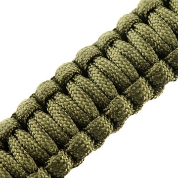 Браслет выживания M-Tac Paracord Firestarter Свисток Компас Olive M