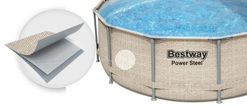 Садовый каркасный бассейн 396x107 см Bestway 5614V