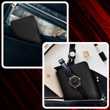 Zestaw do paznokci przybornik do manicure pedicure w etui cążki nożyczki