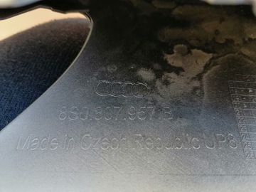 AUDI TT TTRS RS 19- VRSTVA LIŠTA NÁRAZNÍKU LEVÝ