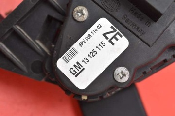 POTENCJOMETR GAZU EU OPEL ZAFIRA B 1.9 CDTI 07R