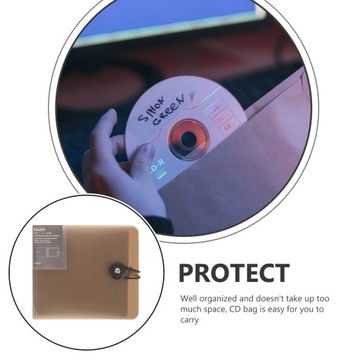 ПРОЗРАЧНЫЙ КОШЕЛЕК ДЛЯ CD-ДИСКОВ