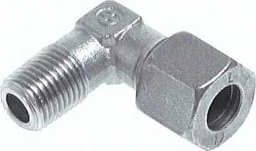 Złączka hydrauliczna kątowa 12 LL R1/4