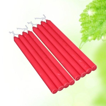 8 шт. КОНУСНЫЕ СВЕЧИ БЕЗ АРОМАТИЗАЦИИ 67 ДЮЙМОВ БЕЗ РУЧНОГО КАПЕЛЬНИКА