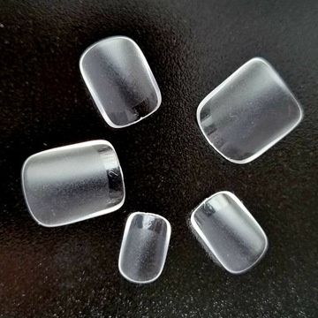 TIPSY FLEXIBLE BEZBARWNE 120 SZTUK KRÓTKIE KWADRATOWE SHORT SQUARE