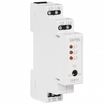 Czujnik asymetrii faz Zamel 230/400V AC CAM-01