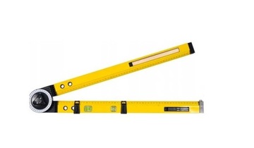 Kątomierz budowlany kątownik nastawny poziomica cyrkiel 3w1 KD10442