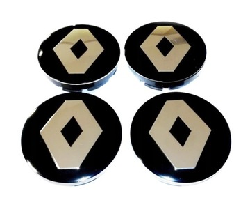 RENAULT DEKIELKI KAPSLE DO ALUFELG 56mm/52mm 4szt.