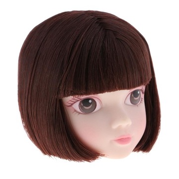 Лепка головы BJD 3х1/6 с макияжем и куклой