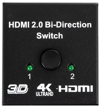 Комбинатор Разветвитель Разветвитель HDMI 2x1 1x2 Переключатель 2x