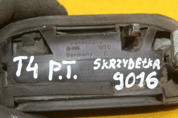 KLIKA DVEŘE PRAVÝ ZADNÍ KŘIDÝLKA VW T4 701837210