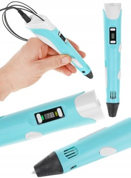 3D РУЧКА 3D ПРИНТЕР 160 м КАРТРИДЖЕЙ В КОМПЛЕКТЕ