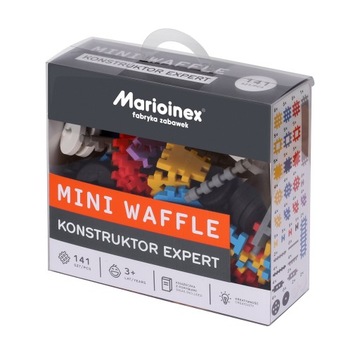 KLOCKI WAFFLE KONSTRUKTOR MARIOINEX EXPERT 141 EL.