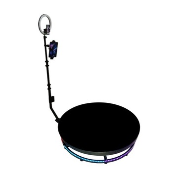 Fotobudka 360 obrotowa 100cm rgb LED RC