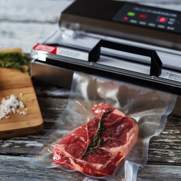 STRONG Фольга с накаткой для вакуумного упаковщика РУКАВ 20см РУЛОН 6м 20х600