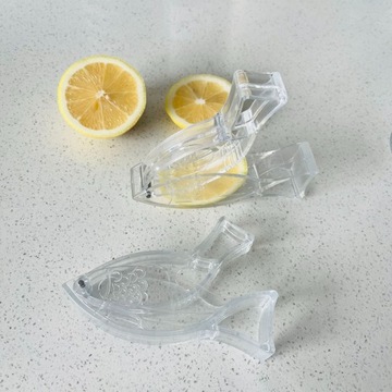 Acrylic Lemon Squeezer Manual Transparent Small F