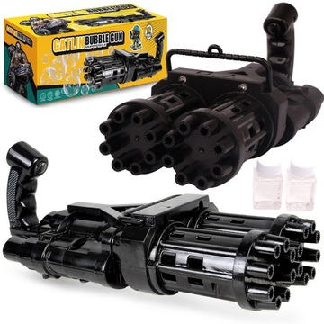 МИНИГАНТА ПУЗЫРЬКА МАШИНА Базука ОГНИ + 2 ЖИДКОСТИ
