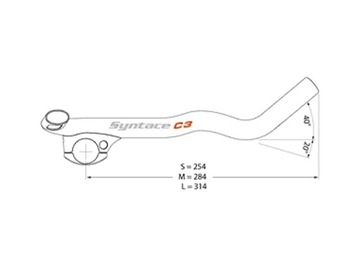 Syntace C3 Aero лимондка L от 182см