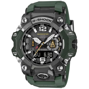 Zielony zegarek Casio G-Shock Mudmaster Carbon Core GWG-B1000-3AER