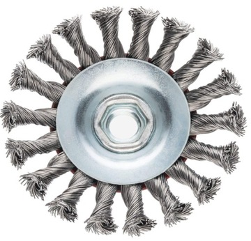 SZCZOTKA DO CZYSZCZENIA SPLATANA SZLIFIERKI 115mm