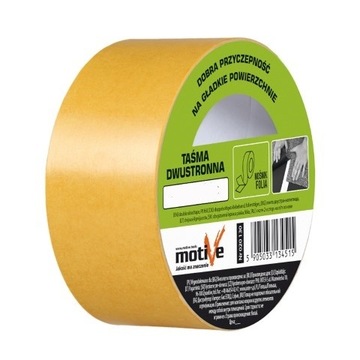 TAŚMA DWUSTRONNA 50mm x 5m MOTIVE INTER-S