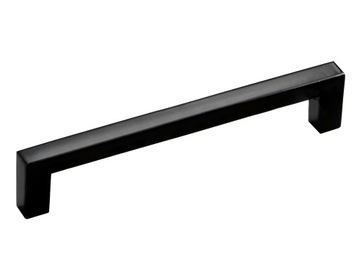 UCHWYT MEBLOWY KWADRATOWY CZARNY MAT 192mm