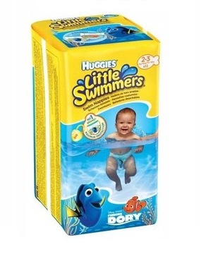 Huggies Little Swimmers Piel. do pływania Rozm.2-3