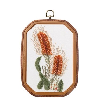 3x plastikowe tamborki do haftowania prostokątna dekoracja ramka do haftu