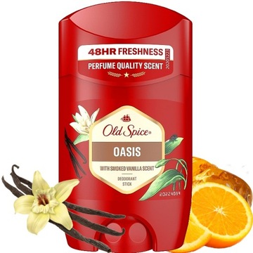 OLD SPICE DEZODORANT SZTYFT MĘSKI OASIS 0% alumnium