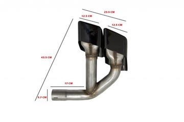 Końcówki Wydechu Audi Q7 4M SQ7 (2015-2019)