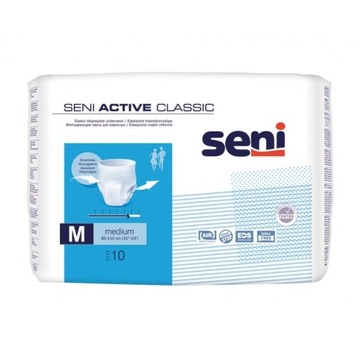 SENI ACTIVE CLASSIC M majtki chłonne 10szt.