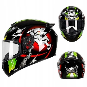 Kask motocyklowy zimowy kask osobowości pełnej