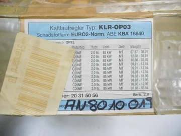 Sterownik pracujący na zimno / Regulator zimna TWIN-TEC AN8010019