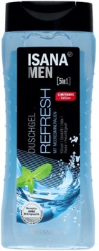 ISANA MEN Żel pod prysznic REFRESH 300 ml