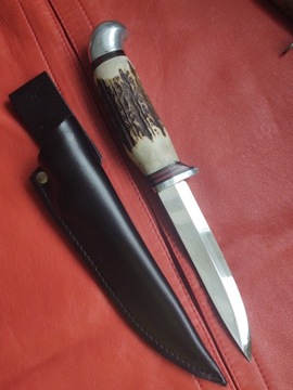 Охотничий нож Frosts MORA, длина 22,5 см, ручная. рога.