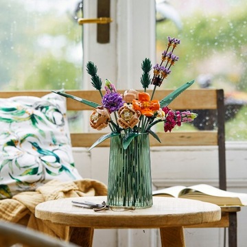 LEGO CREATOR EXPERT БУКЕТ ИЗ ПОЛЕВЫХ ЦВЕТОВ УКРАШЕНИЕ